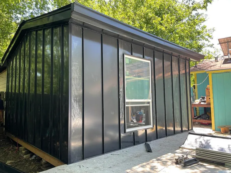 Black standing seam metal wall panels for Roof Inspection in Wekiwa Springs